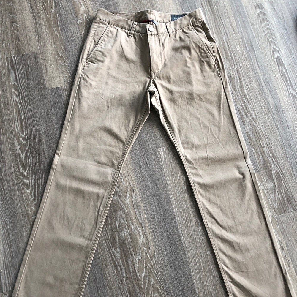 Bonobos slim fit chino, khaki, 32x34